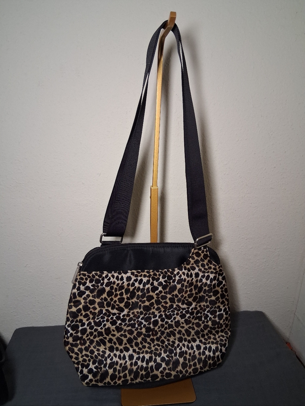 Travelon Cheetah Print Crossbody Bag